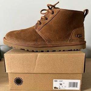 UGGS Lace up boots, women’s size 10 tan